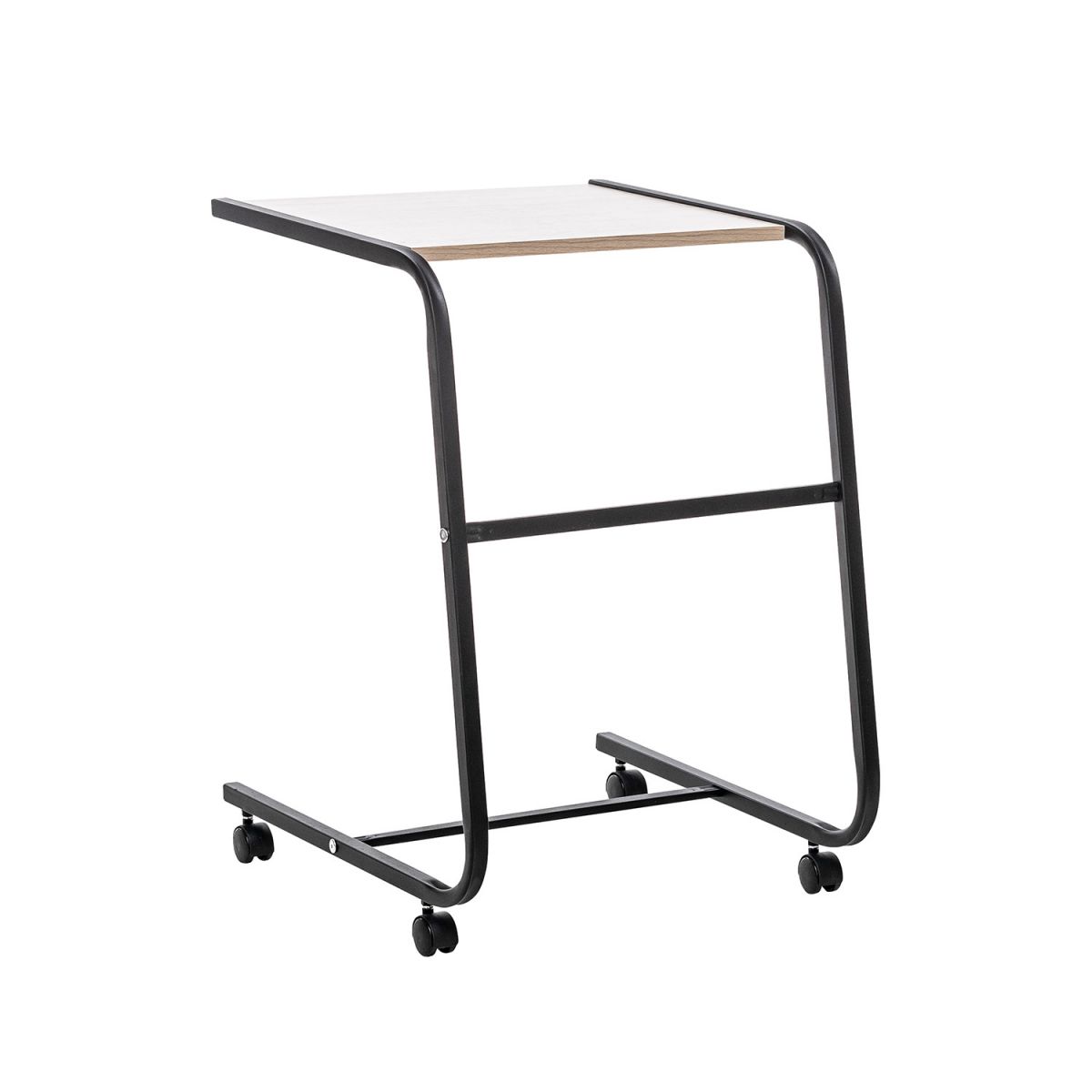 Стол подкатной Leset Айро, Чёрный Шимо светлый