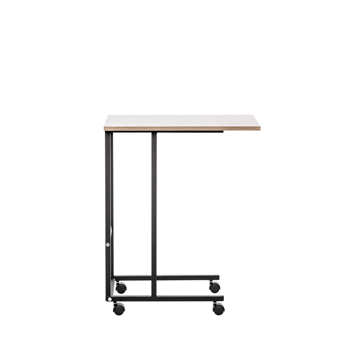 Стол подкатной Leset Уно, Чёрный Шимо светлый