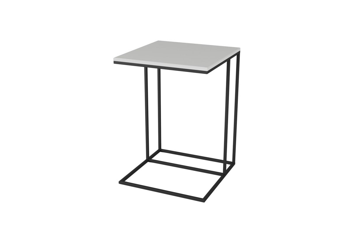 Стол придиванный Калифорния Хайгрет белый