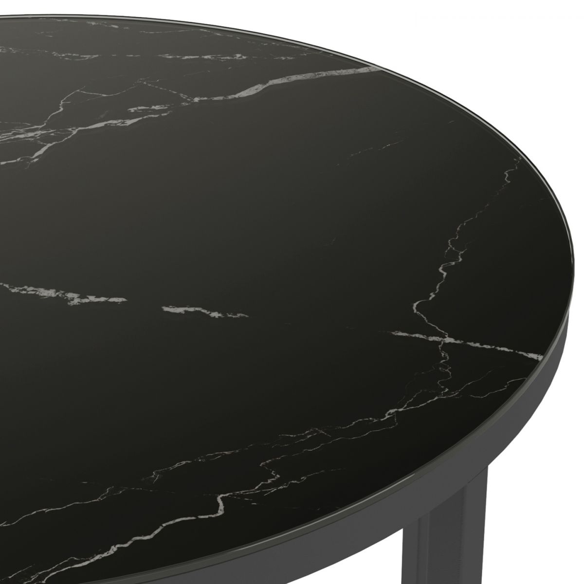 Стол придиванный Остин УФ неро-черный