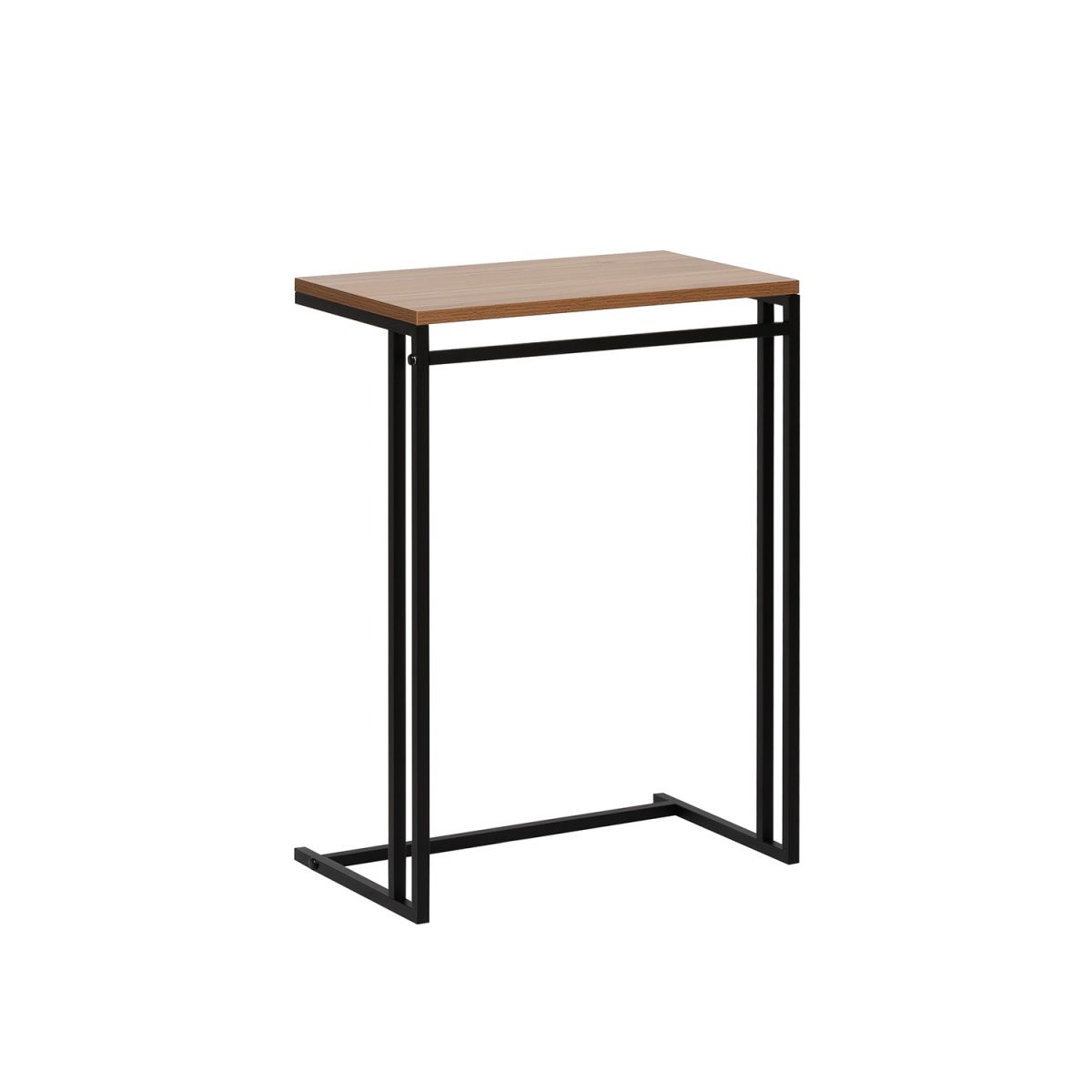 Стол приставной Leset Стилвуд 1, Чёрный Орех лион светлый