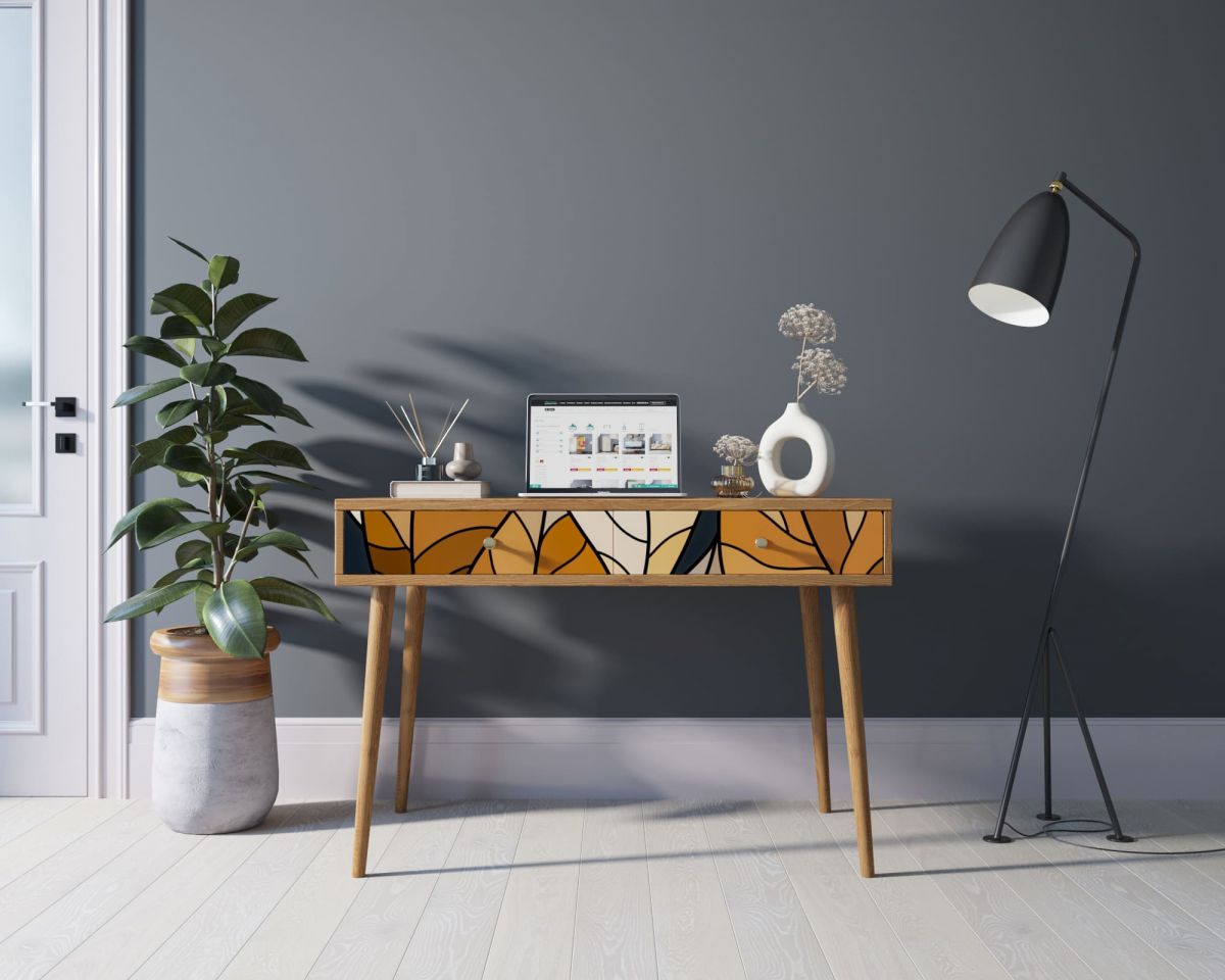 Стол рабочий "Berber" малый принт 08 арт BB32-Print_08