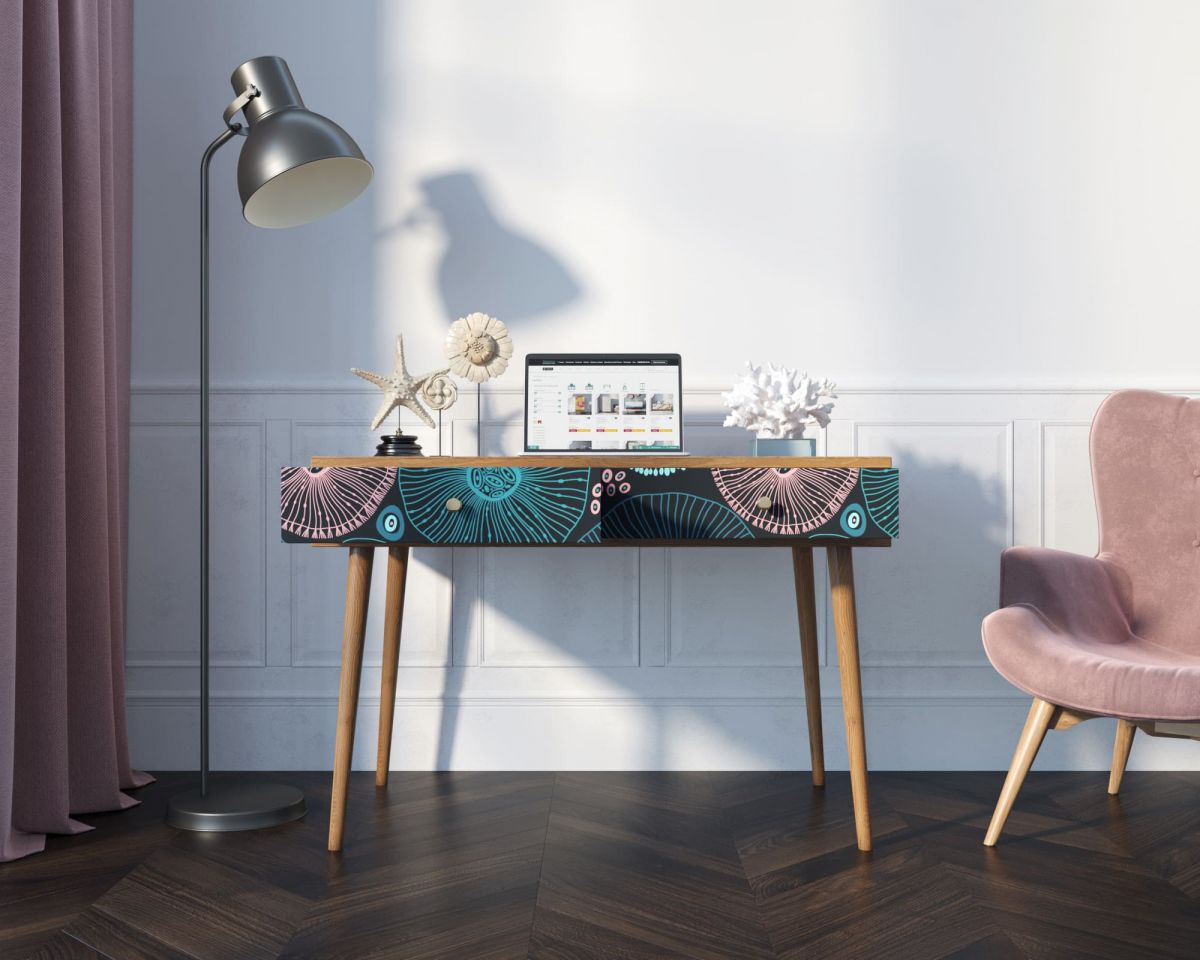 Стол рабочий "Berber" малый принт 32