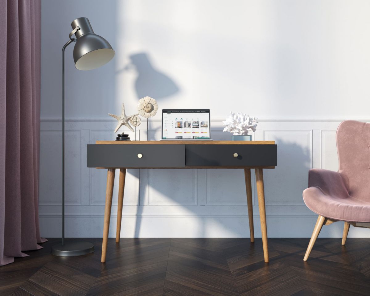 Стол рабочий "Berber" малый принт 33