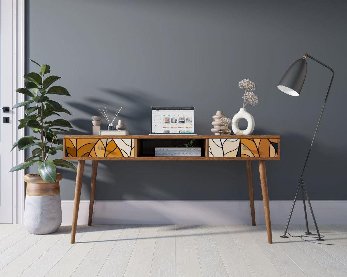 Стол рабочий "Berber" принт 08 арт BB18-Print_08