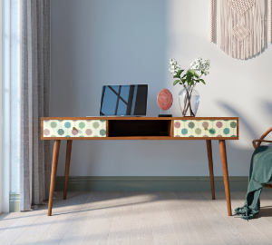 Стол рабочий "Berber" принт 24