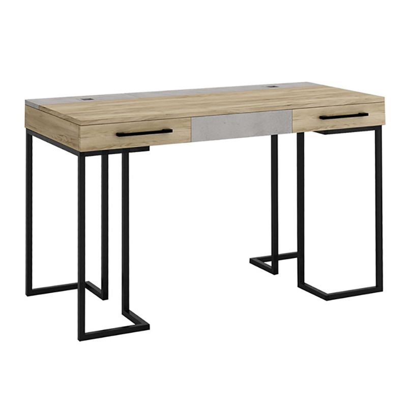 Стол рабочий Loft Дуб натур-Бетон 4003605h_Натур