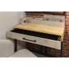 Стол рабочий малый Loft Дуб натур-Бетон 4003606h_Натур - 3
