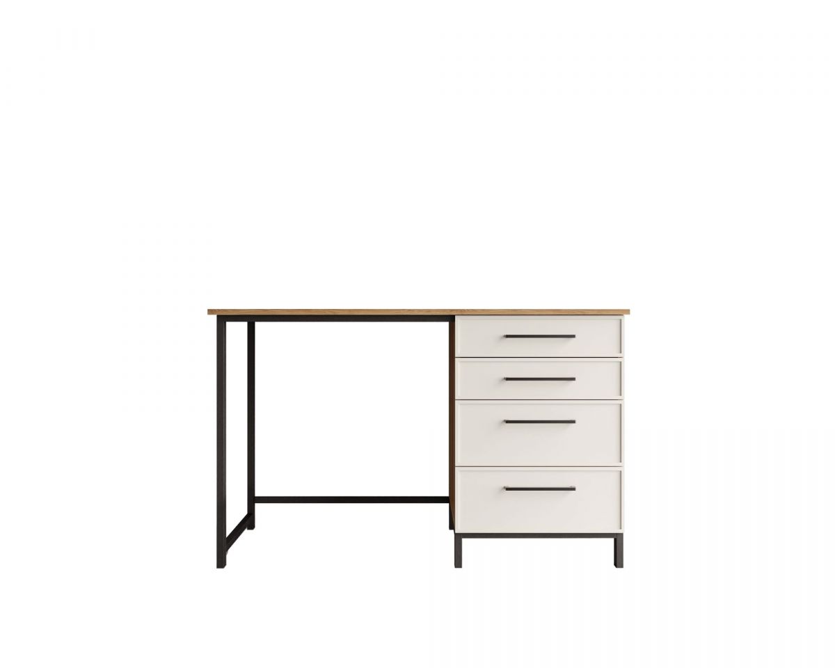 Стол рабочий "Nicole" c одной тумбой NR23