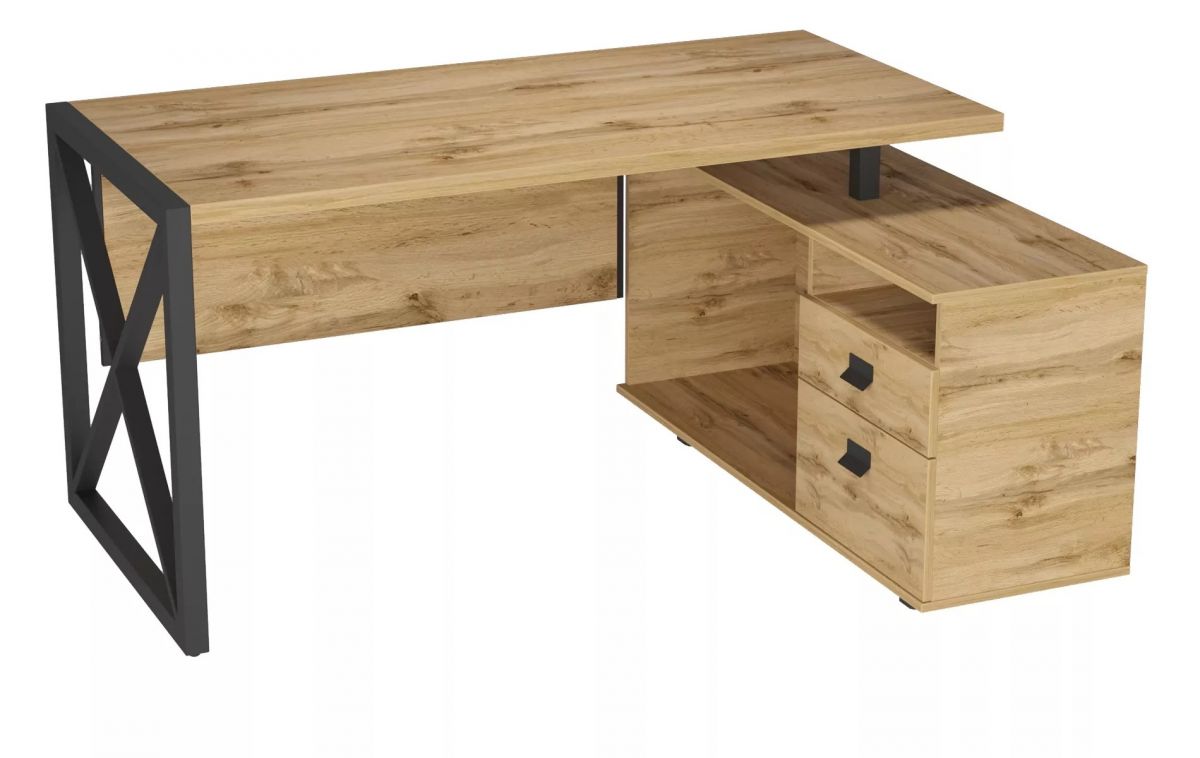 Стол рабочий универсальный Калифорния Хардвиг СР01 ЛДСП Дуб вотан