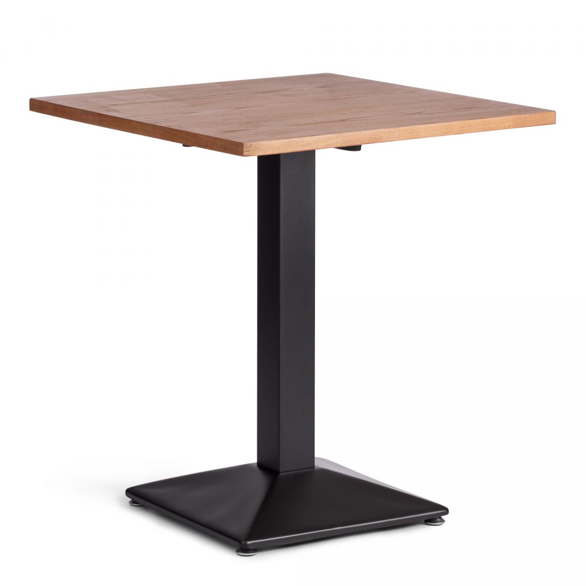 Стол RAGNAROK (mod.XMS-T9090) дерево вяз-железная опора, 70х70х76 см, груша №3-черная опора