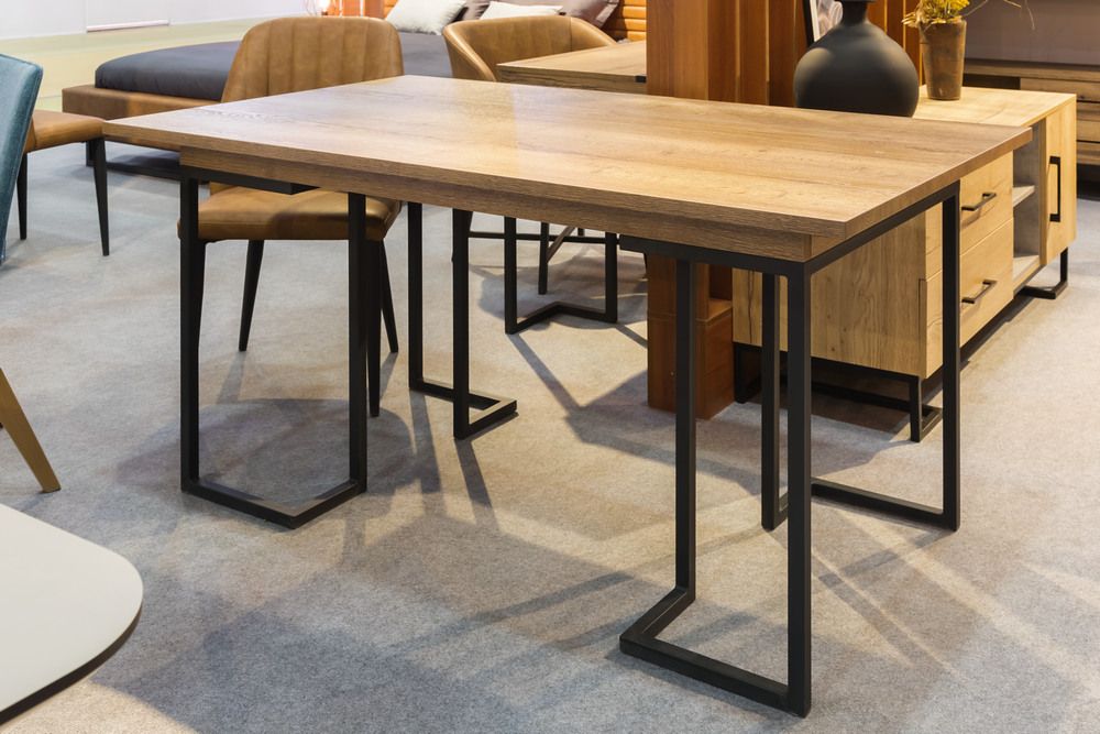 Стол раскладной обеденный Loft 120 Дуб табак 40036041h_Табак