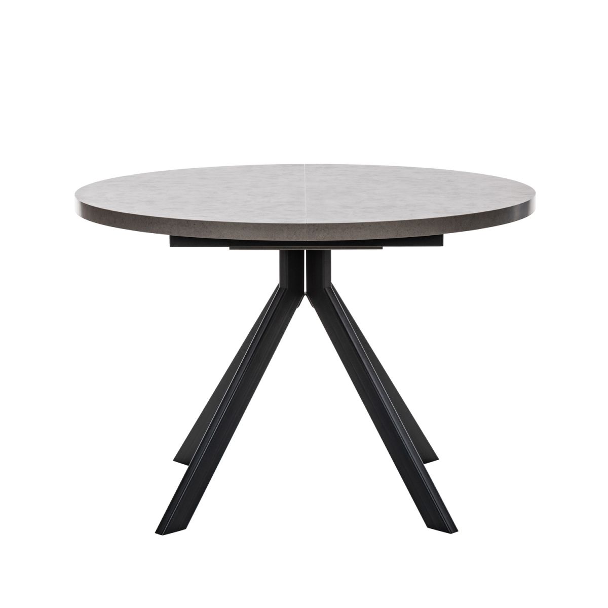 Стол раздвижной Leset Таун Чёрный, Камень темный