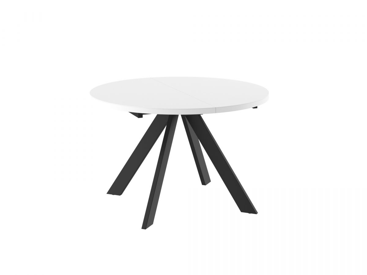 Стол Рондо D120, Белый Маттелюкс |