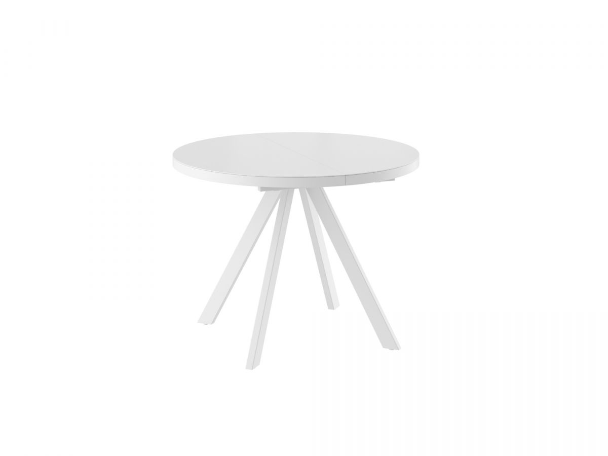 Стол Рондо М D100, Белый, МАТТЕЛЮКС |