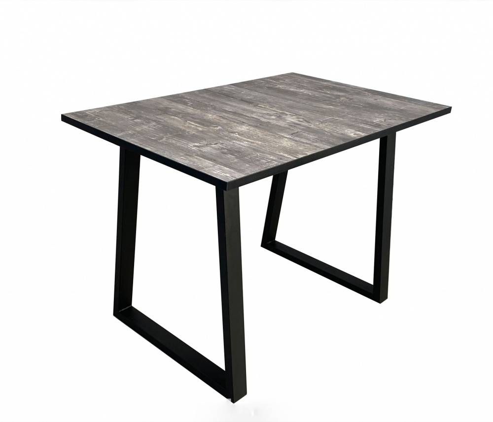 Стол Саен 10-ЛДСП, HPL пластик-110*70*76-Черный-Кантри 2047-