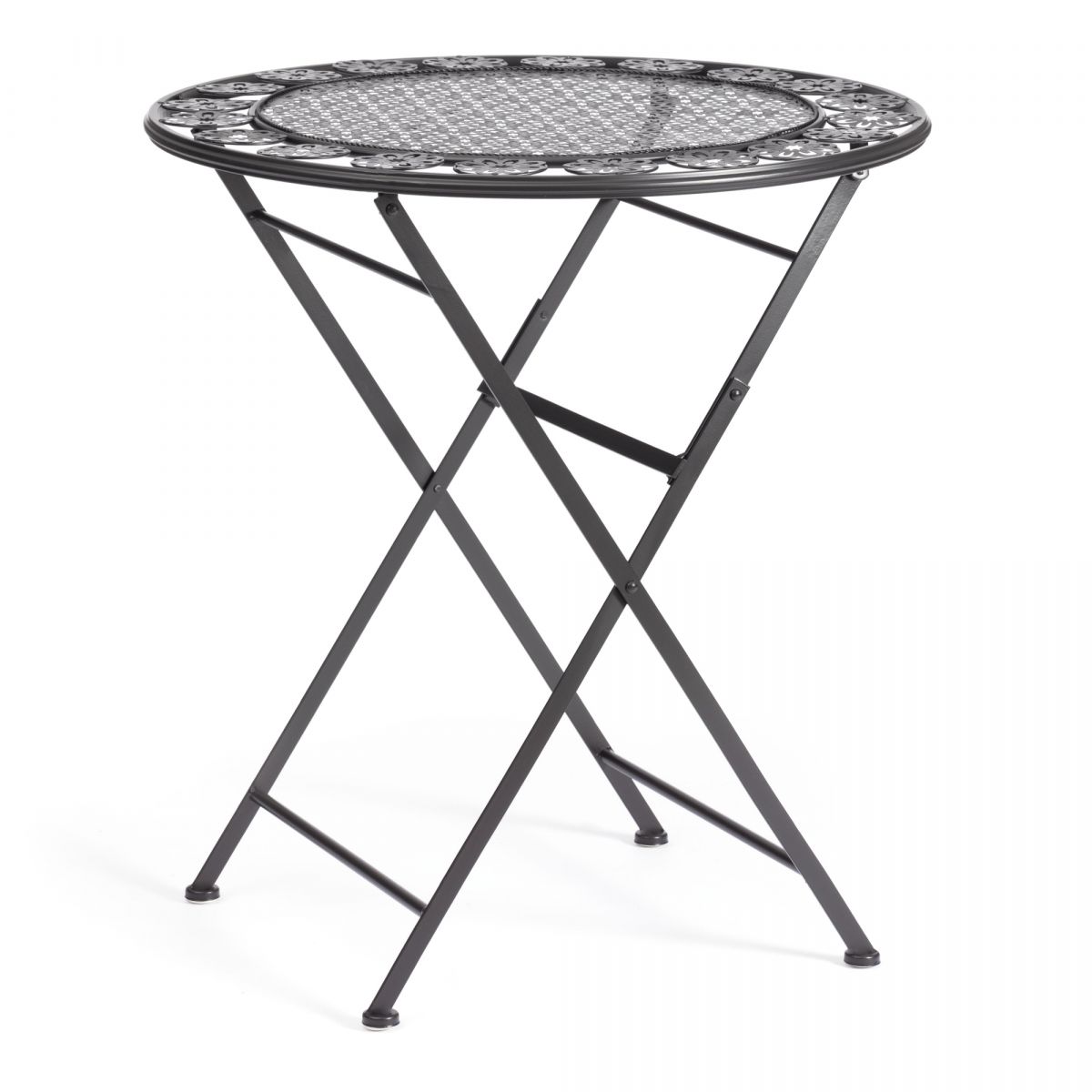 Стол Secret De Maison Patio (PL08-11139) стальной сплав, черный, 70х75 см