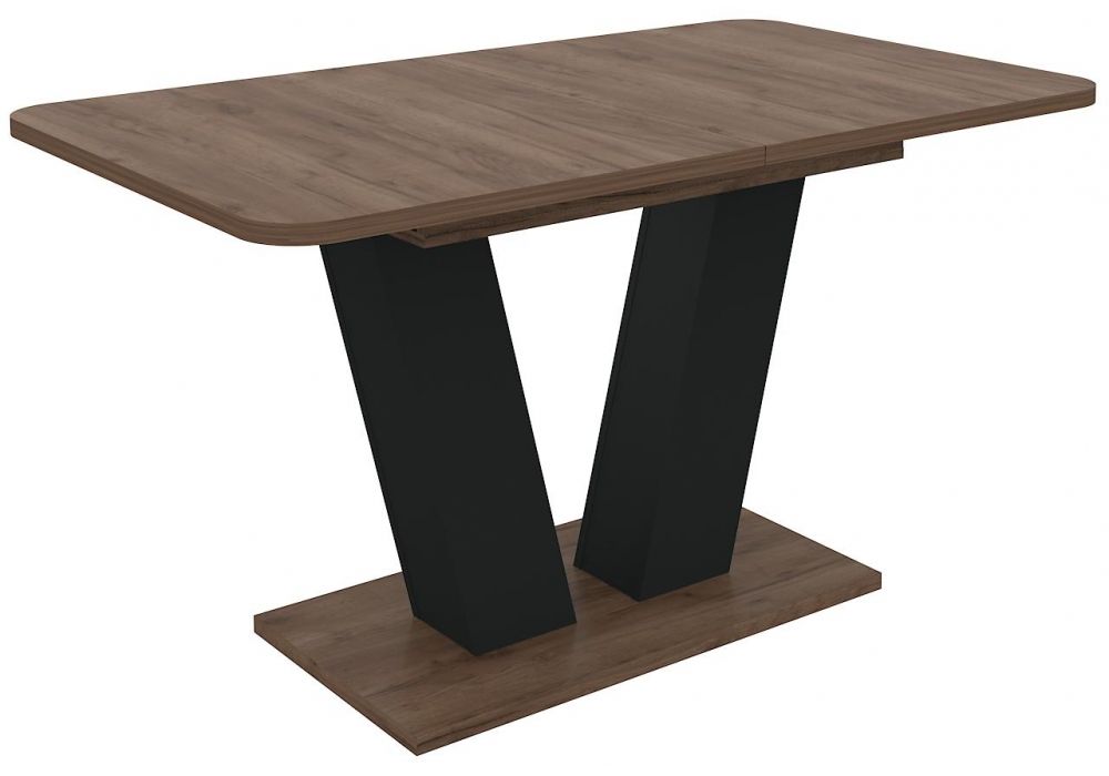 Стол Сиатан дуб табачный - графит
