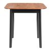 Стол Соната Люкс- Sonata Lux table, 75х75х73 см массив сосны, антик-чёрный, 75х75х73 см - 2