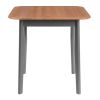Стол Соната Люкс- Sonata Lux table, 75х75х73 см массив сосны, антик -графит, 75х75х73 см - 2
