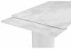 Стол стеклянный Мален 240x110 белый мрамор - белый - 5