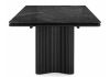 Стол стеклянный Мален 240x110 дарк - черный - 3