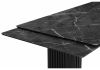 Стол стеклянный Мален 240x110 дарк - черный - 4