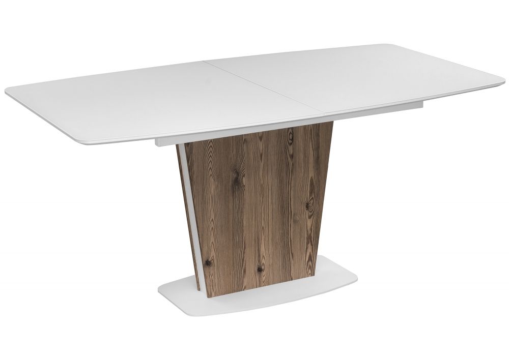 Стол Оливер белый - лиственница горная