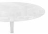 Стол стеклянный Tulip 90 super white glass - 3