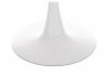 Стол стеклянный Tulip 90 super white glass - 4