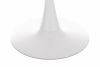Стол стеклянный Tulip 90 white - 1