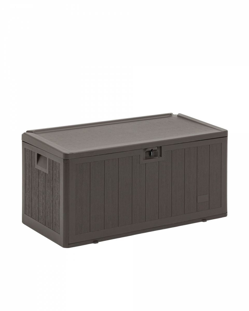 Стол-сундук пластик коричневый 101х51 см 189л