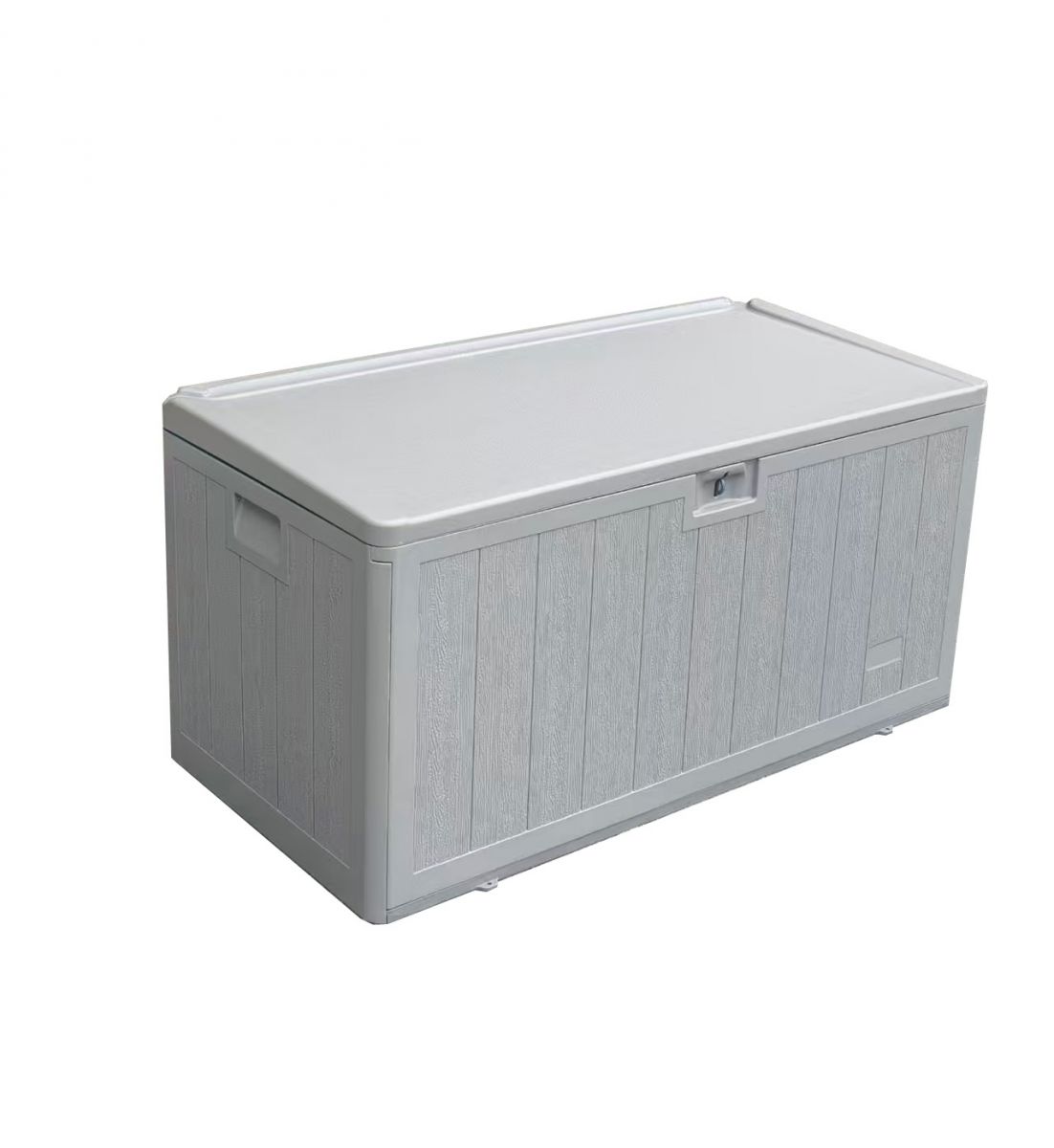 Стол-сундук пластик серый 110х55 см 276л