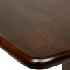Стол TEODORO (mod. F-SHR3624RD W4) дерево гевея-мдф, 60x90(90x120)x76см, walnut (орех) - 3