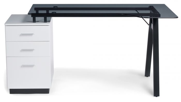 Стол Torvi white - black