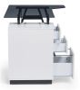 Стол Torvi white - black - 2