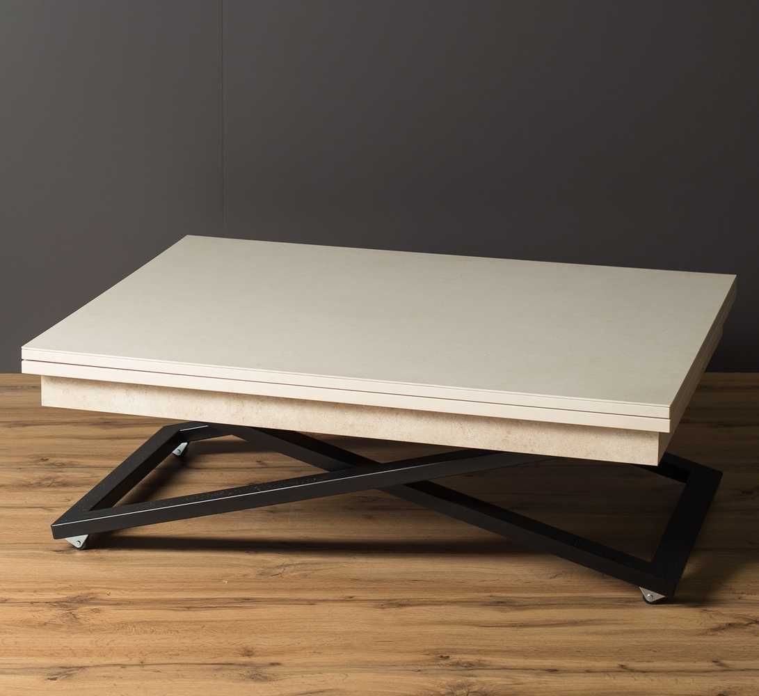 Стол-трансформер Левмар Cross P01-S53 Аворио-черный