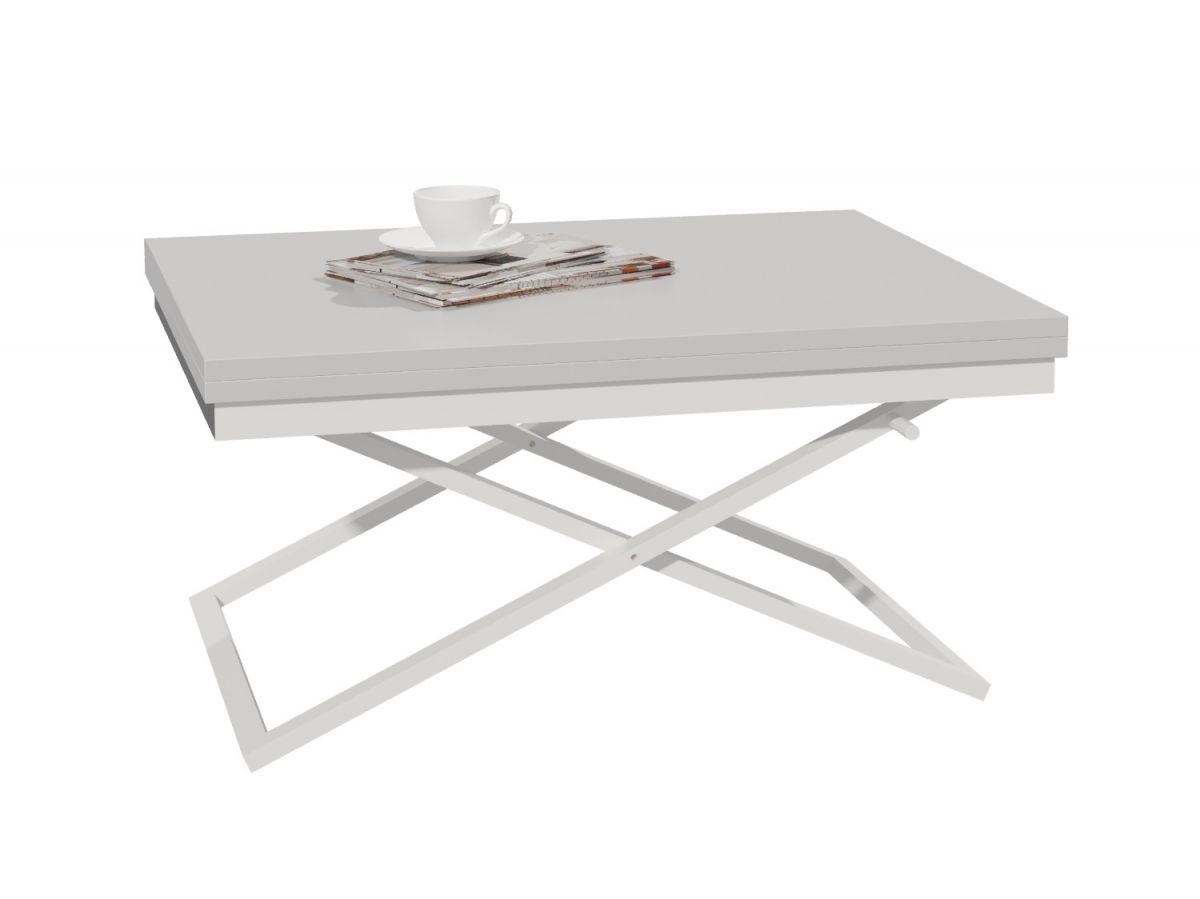 Стол трансформер Орфей 1, белый |