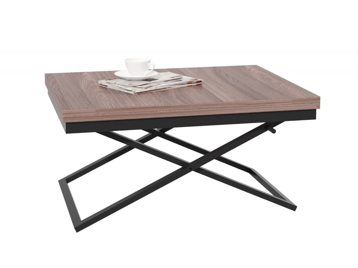 Стол трансформер Орфей 1, чёрный |