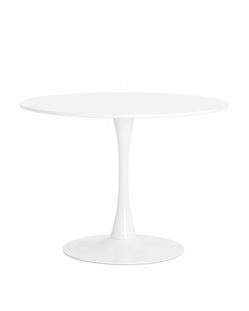 Стол Tulip D100 белый