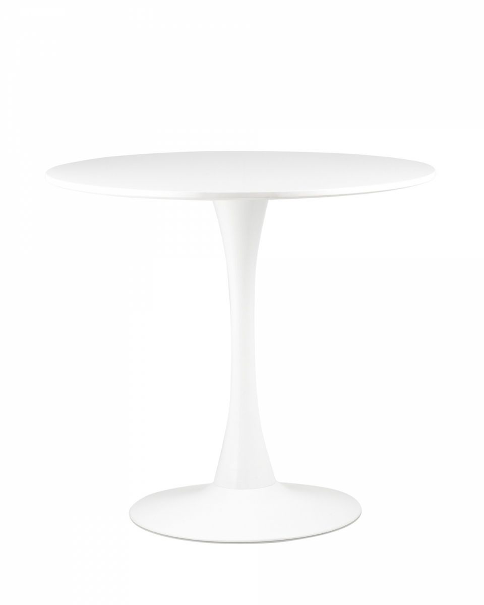 Стол Tulip D80 белый