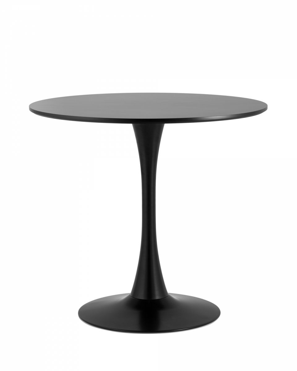 Стол Tulip D80 черный
