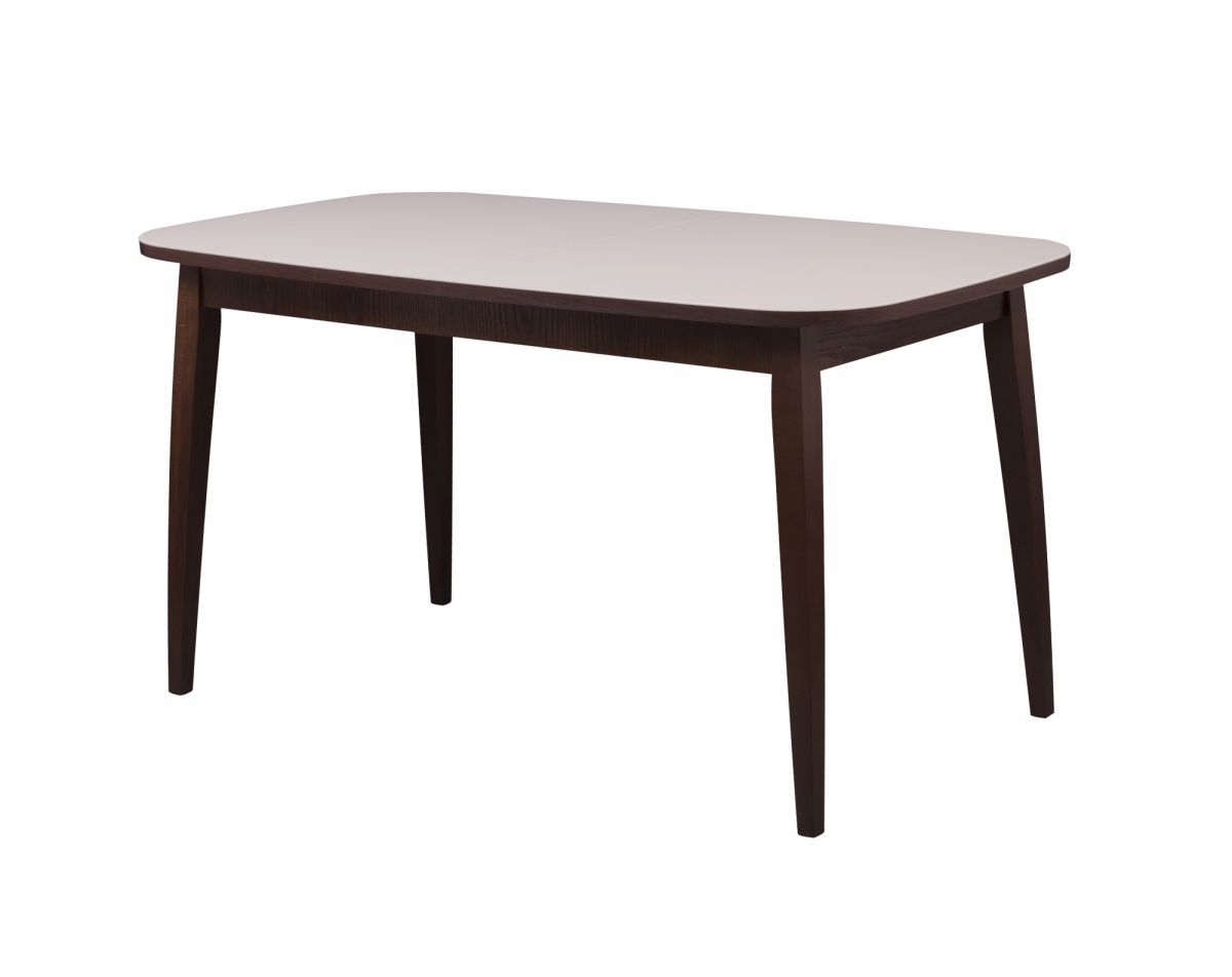Стол Турин Орех темный - Бежевый