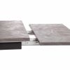 Стол VIGO ЛДСП-HPL-металл, 120 x 80 x 30 х 30 х 75 см, Мрамор чёрный-чёрный - 7
