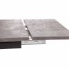 Стол VIGO ЛДСП-HPL-металл, 120 x 80 x 30 х 30 х 75 см, Мрамор чёрный-чёрный - 8