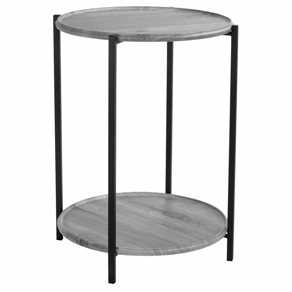 Стол журнальный BeautyStyle 21 орех гикори grey-черный