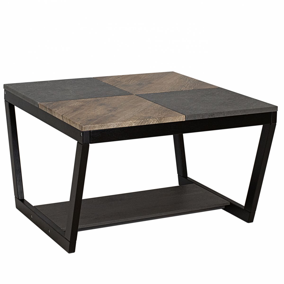 Стол журнальный BeautyStyle 32 дуб крымский состаренный-серый бетон-венге