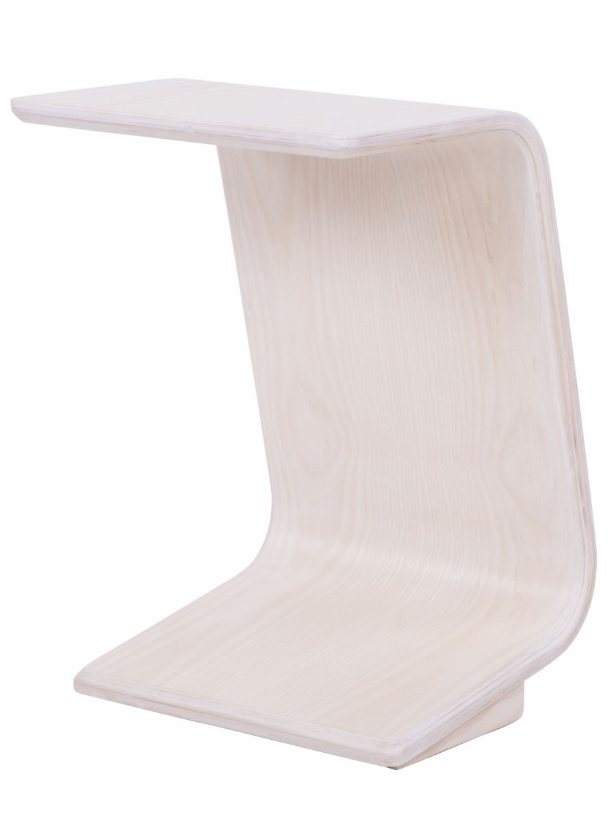 Стол журнальный приставной Неро 3 белый ясень