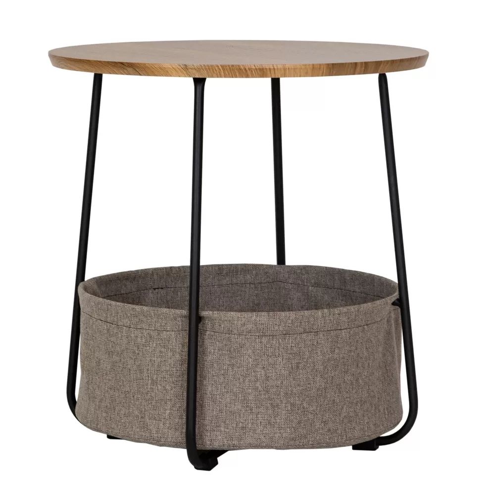 Стол журнальный Саут 11Д дуб вотан-черный