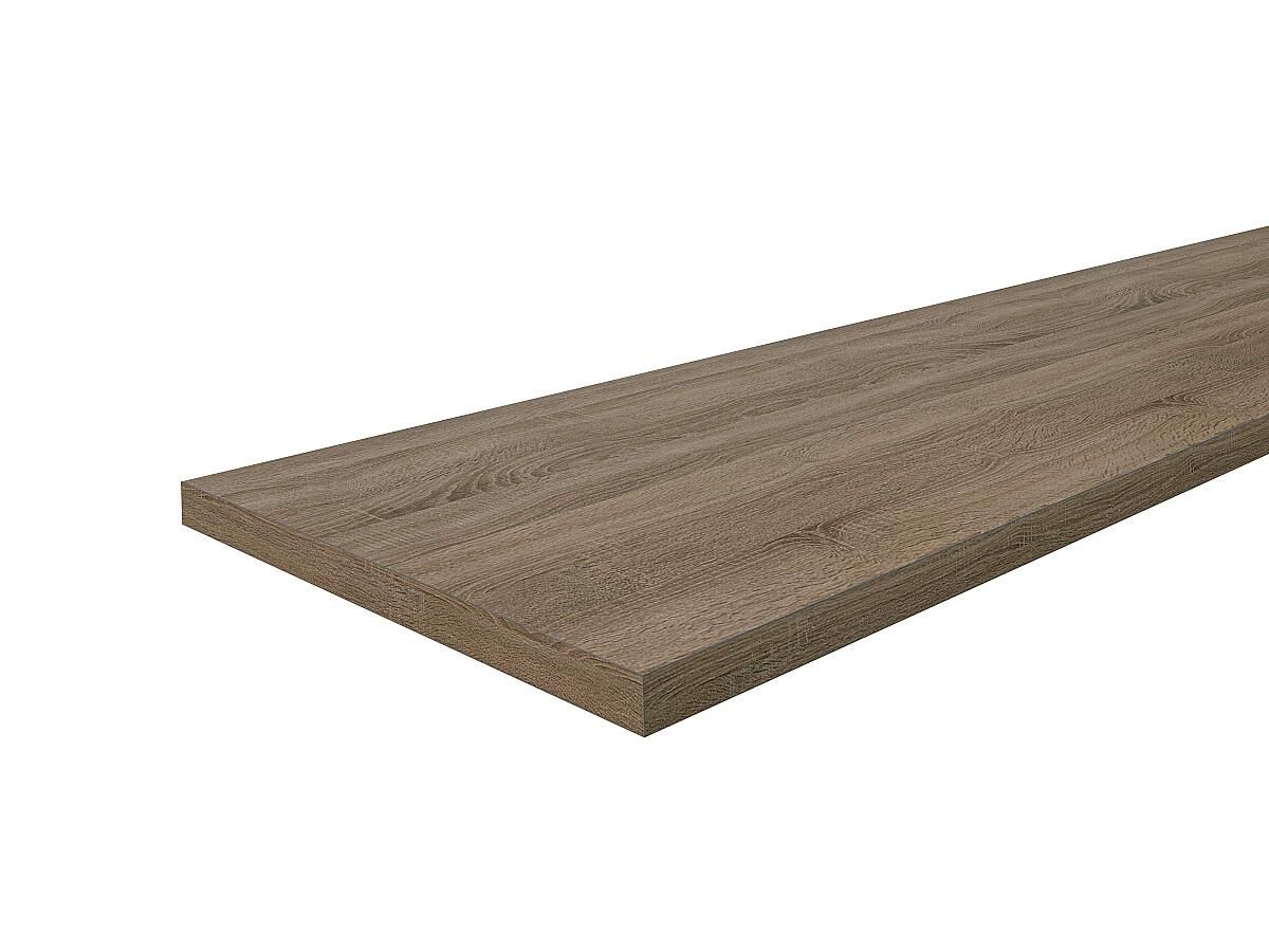 Столешница Hard-38 кромка с 4-х сторон Прямая Дуб табак 38x3000x600
